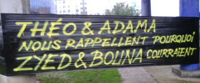 Théo&Adama te rappelle pourquoi Zied&Bouna couraient Théo&Adama te rappelle pourquoi Zied&Bouna couraient