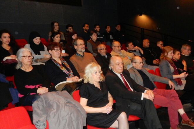 Audience at the debate Audience at the debate