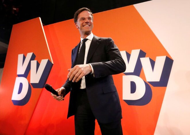 Mark Rutte, premier ministre néerlandais. © Reuters