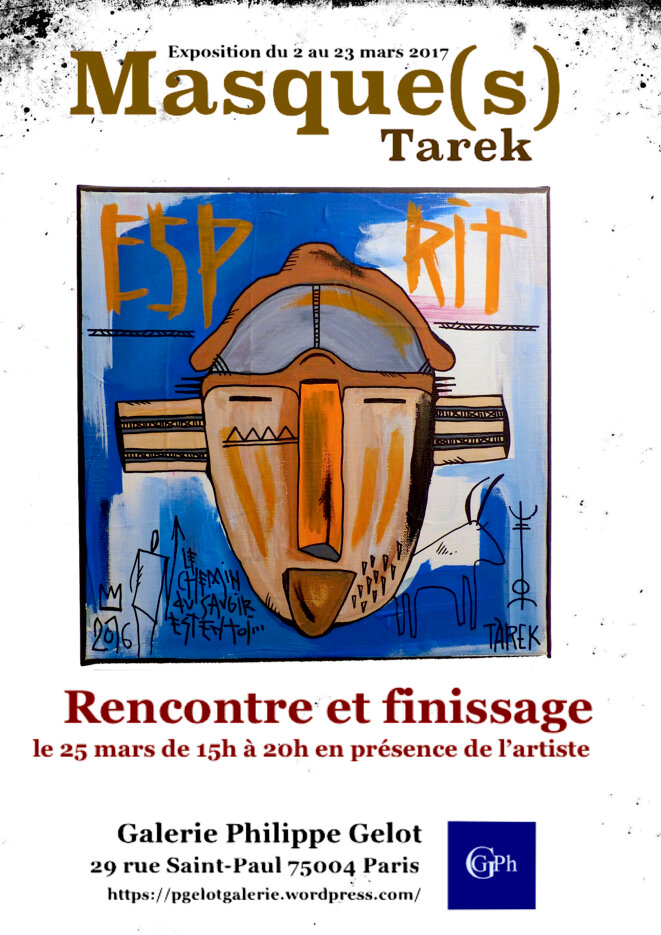 Finissage exposition Masque(s) de Tarek