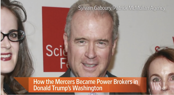 Robert Mercer, le « Big Data milliardaire » qui aurait fait gagner Trump © Capture d'écran YouTube