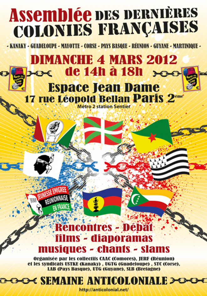 Appel à l'Abstention Décolonialiste Révolutionnaire aux présidentielles françaises.