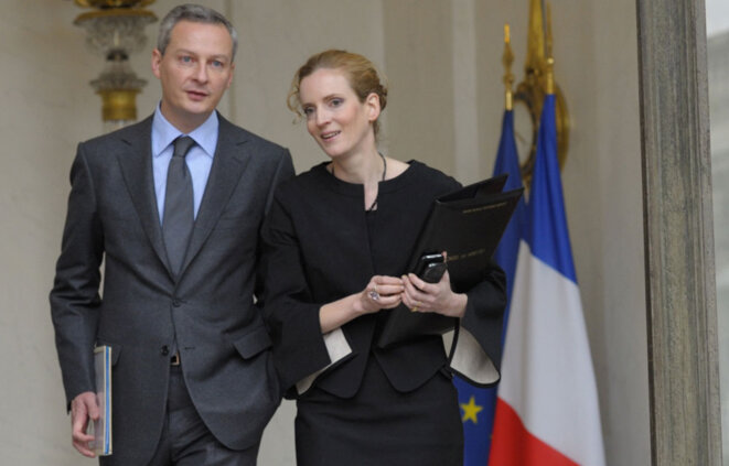 Bruno Le Maire et Nathalie Kosciusko-Morizet. © Reuters Bruno Le Maire et Nathalie Kosciusko-Morizet. © Reuters
