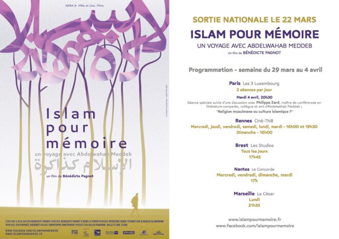 ISLAM POUR MEMOIRE - Deuxième semaine de programmation !