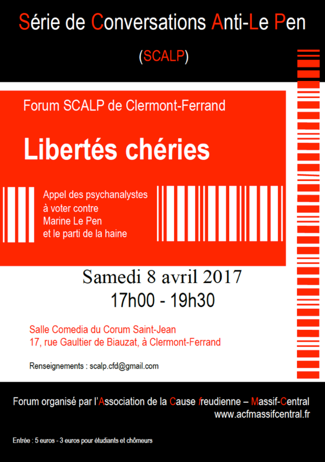 L'actualité au débotté -8- SCALP anti MLP à Clermont