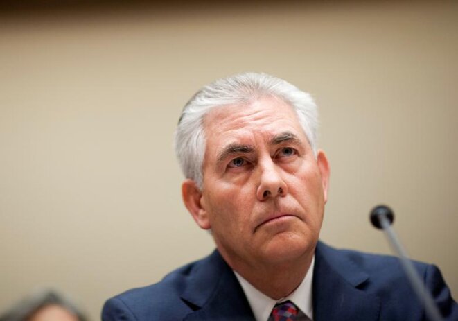 Le secrétaire d’État Rex Tillerson, ancien PDG d’ExxonMobil © Reuters Le secrétaire d’État Rex Tillerson, ancien PDG d’ExxonMobil © Reuters
