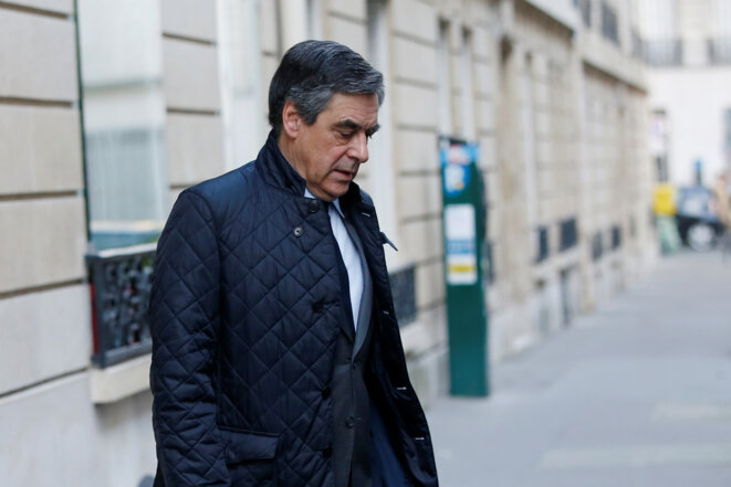 François Fillon, le 28 mars 2017. © Reuters