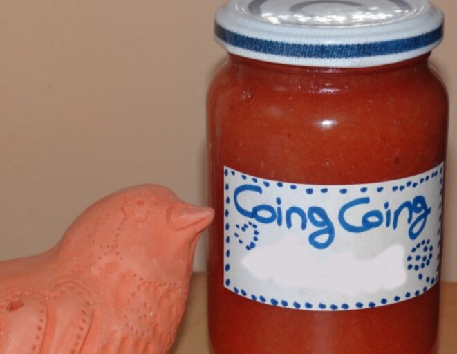 Confiture de coing coing (merci à leffetcrea.com) Confiture de coing coing (merci à leffetcrea.com)