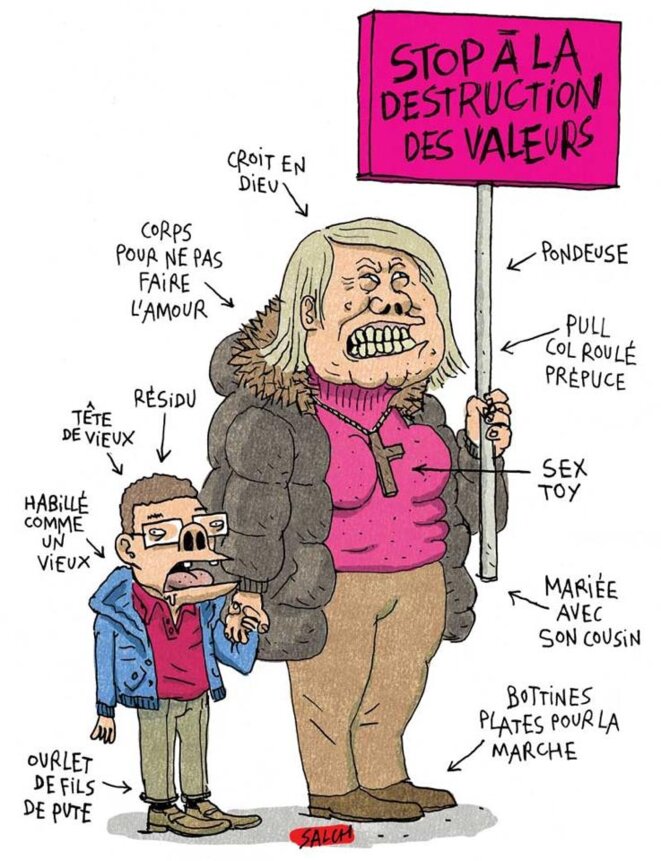 Manif pour pas grand monde : la mauvaise foi en étendard