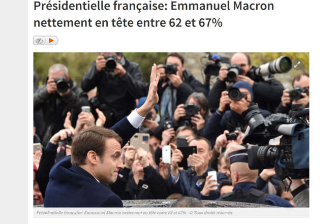 Emmanuel Macron est le nouveau président de la France