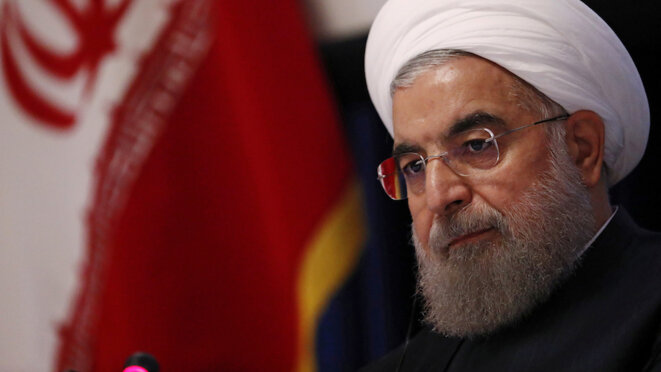 Hassan Rohani, l'actuel président, qui concourt pour sa réélection. © Reuters Hassan Rohani, l'actuel président, qui concourt pour sa réélection. © Reuters