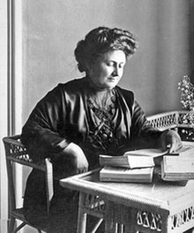Maria Montessori en 1913