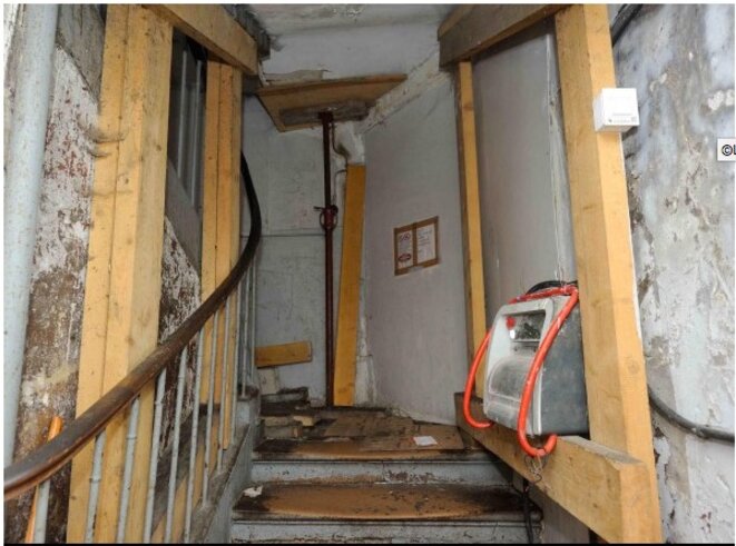 La préfecture a pris en novembre un arrêté de péril d'insalubrité globale irrémédiable. D'où l'évacuation. © JSD