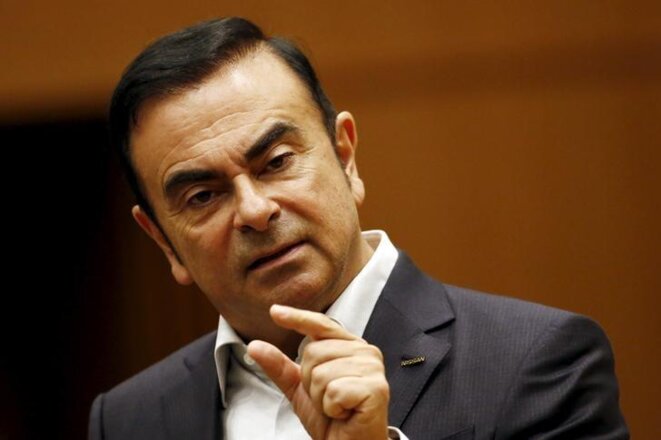 Carlos Ghosn, PDG de Renault. © Reuters