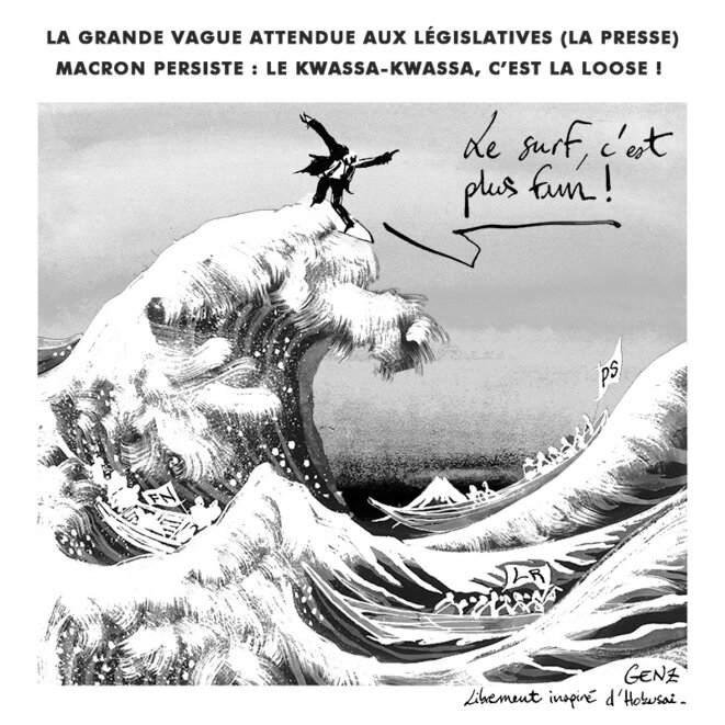 La grande vague attendue aux législatives