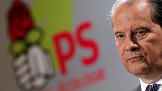 Staring at oblivion: Socialist Party leader Jean-Christophe Cambadélis. © Reuters