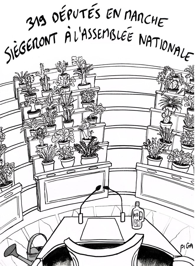 Le résultat des législatives