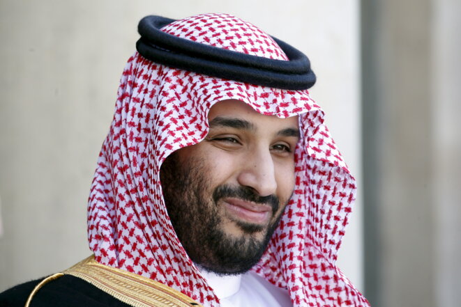 Mohammed ben Salman en visite à Paris en 2015. © Reuters Mohammed ben Salman en visite à Paris en 2015. © Reuters