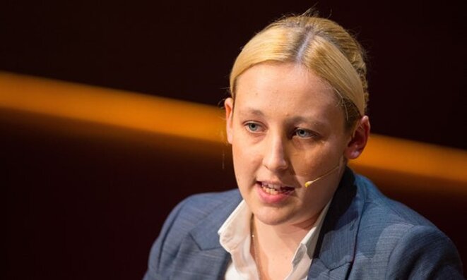 Mhairi Black en mars 2017 © Dominic Lipinski / PA Mhairi Black en mars 2017 © Dominic Lipinski / PA