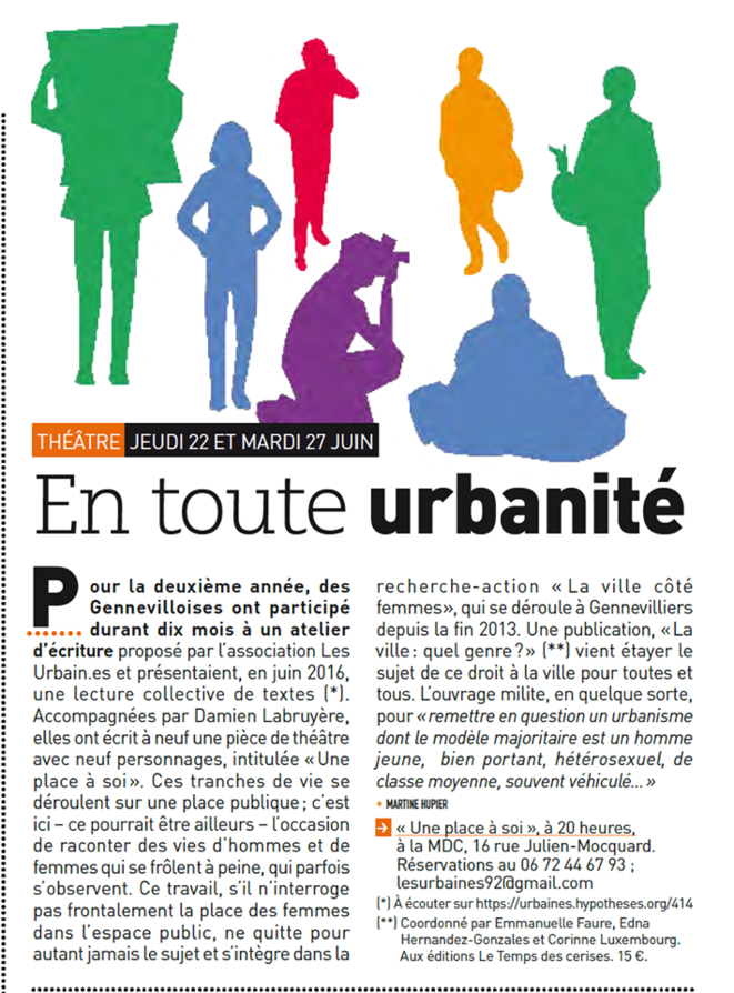 27 juin : la dernière à Gennevilliers