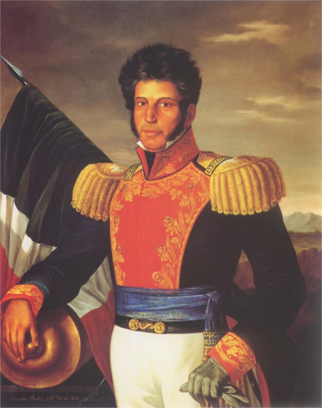 Vicente Guerrero, président de la République mexicaine qui a aboli l'esclavage en 1829 Vicente Guerrero, président de la République mexicaine qui a aboli l'esclavage en 1829