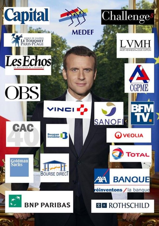 Macron "La" photo officielle