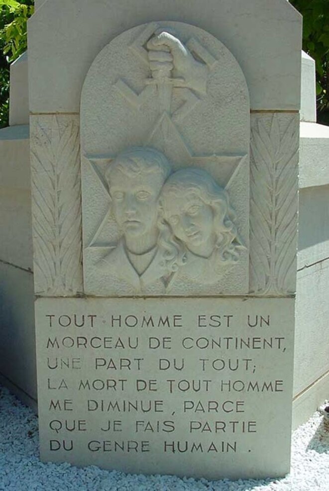 Le monument aux enfants d'Izieu à Brégnier-Cordon Le monument aux enfants d'Izieu à Brégnier-Cordon