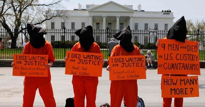 Manifestation contre Guantanamo Manifestation contre Guantanamo
