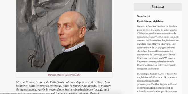 Sommaire du numéro 36