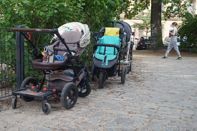 En Allemagne, le taux de natalité stagne à 1,5 enfant par femme depuis les années 1970. © AP En Allemagne, le taux de natalité stagne à 1,5 enfant par femme depuis les années 1970. © AP