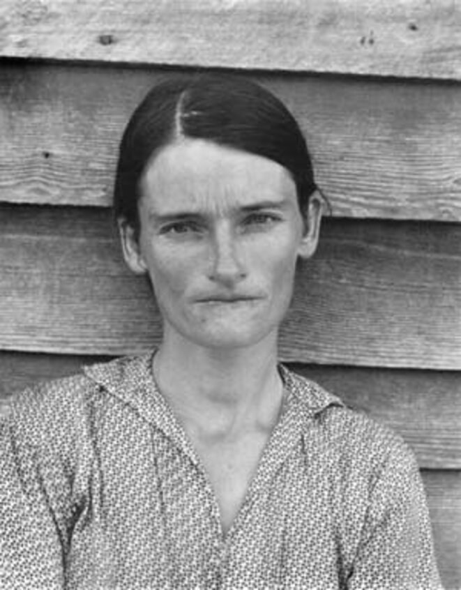 Alice Mae Burroughs - Alabama, été 1936 © Walker Evans Alice Mae Burroughs - Alabama, été 1936 © Walker Evans