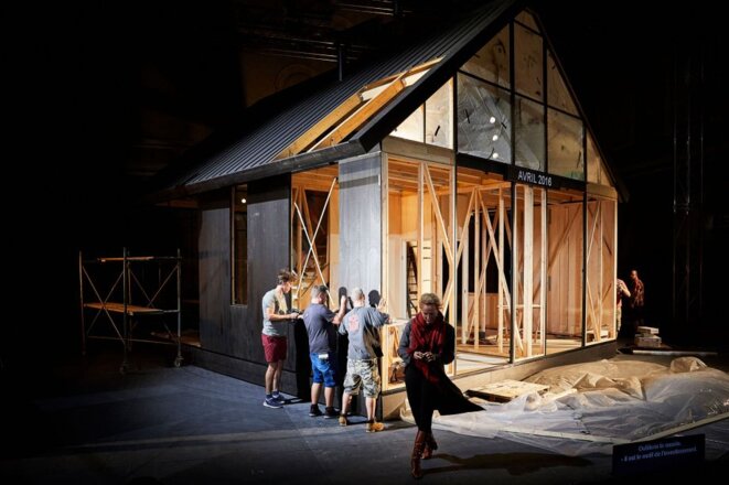 Scène de "Ibsen huis" © Christophe Raynaud de Lage Scène de "Ibsen huis" © Christophe Raynaud de Lage