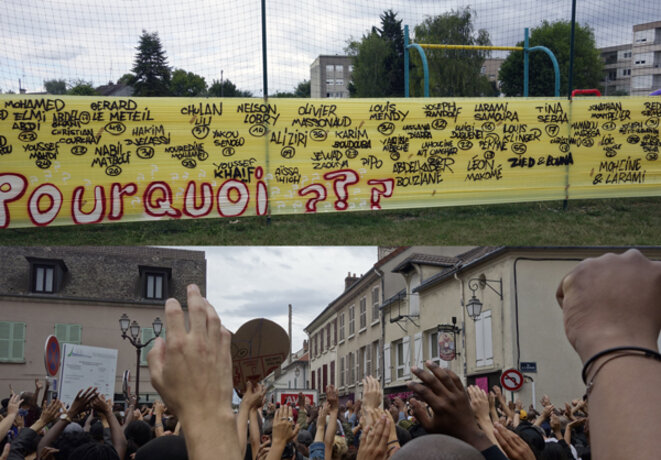 Marche en mémoire d’Adama Traoré le 23 juillet 2017 Marche en mémoire d’Adama Traoré le 23 juillet 2017