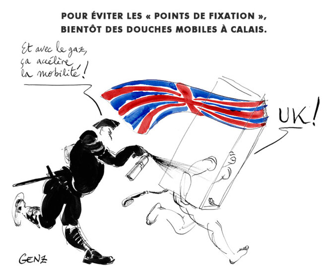 Pour éviter les « points de fixation », bientôt des douches mobiles à Calais