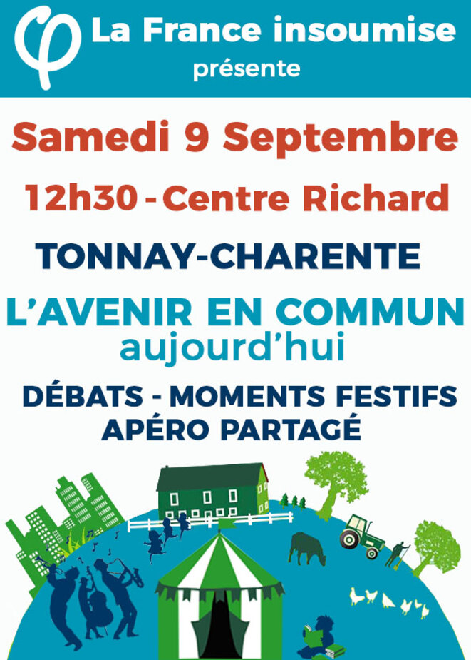 Fête insoumise du 9 septembre Fête insoumise du 9 septembre