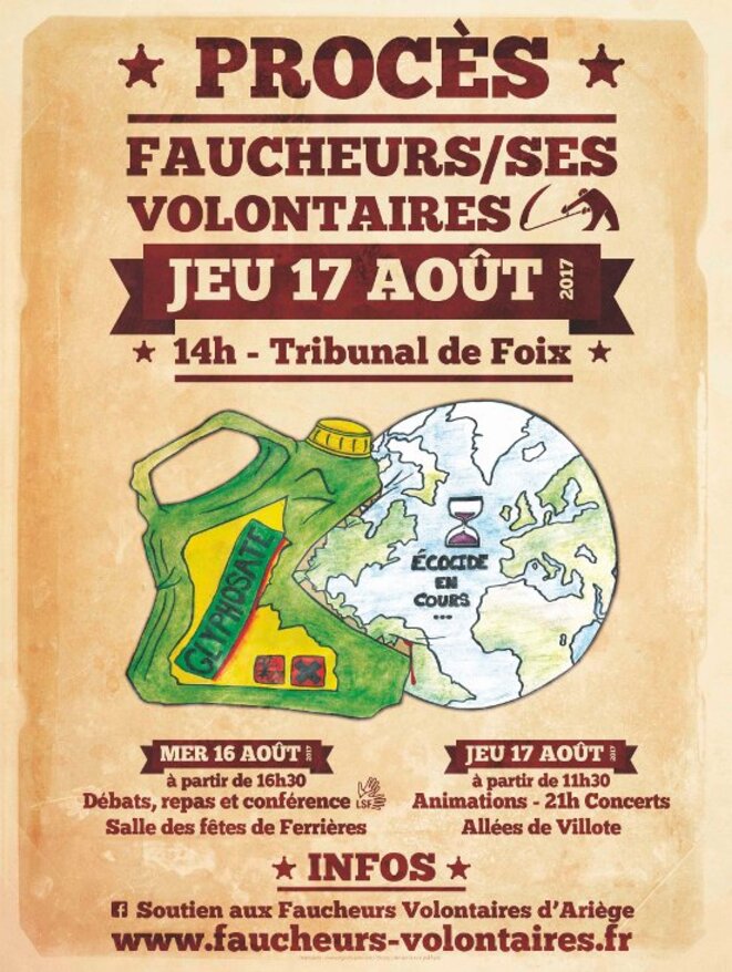 Faucheurs Volontaires © Faucheurs Volontaires Faucheurs Volontaires © Faucheurs Volontaires