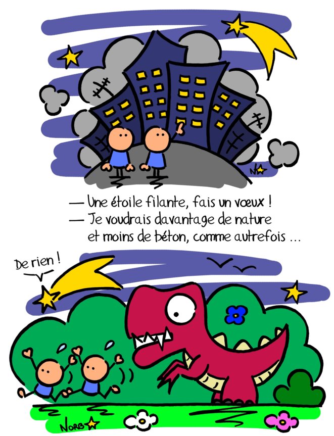 Trois dés pour un dessin (n°1): retour à la terre