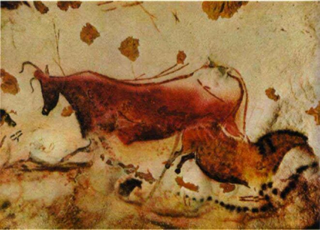 I ROUGE vache rouge, Lascaux I ROUGE vache rouge, Lascaux