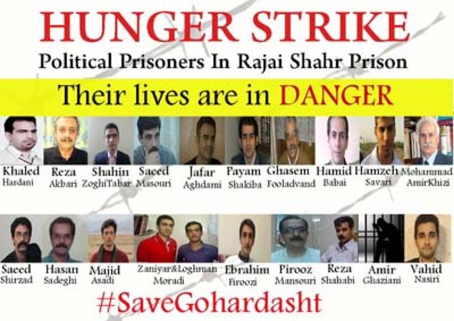De courageux prisonniers de conscience en grève de la faim depuis 24 jours en Iran