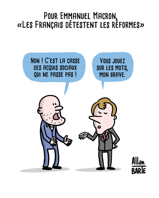 Les français détestent les réformes