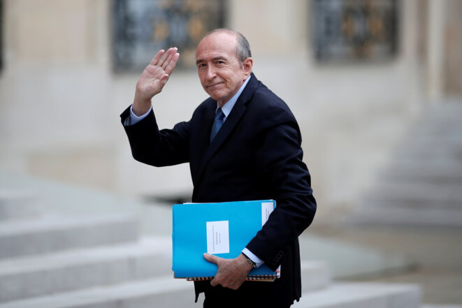 Gérard Collomb à l'Élysée en mai 2017. © Benoit Tessier / REUTERS Gérard Collomb à l'Élysée en mai 2017. © Benoit Tessier / REUTERS