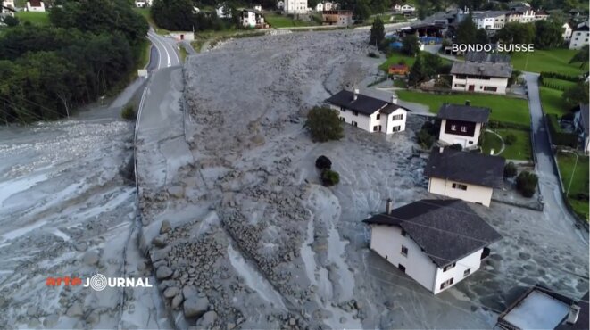 Une conséquence du réchauffement climatique © capture d'écran Une conséquence du réchauffement climatique © capture d'écran