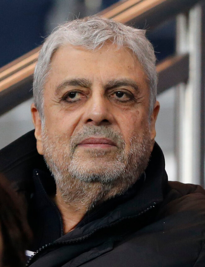 Enrico Macias, le 5 octobre 2015, au Parc des Princes © Reuters Enrico Macias, le 5 octobre 2015, au Parc des Princes © Reuters
