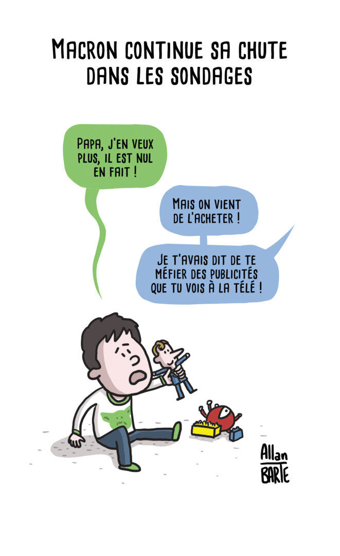 Macron en chute libre