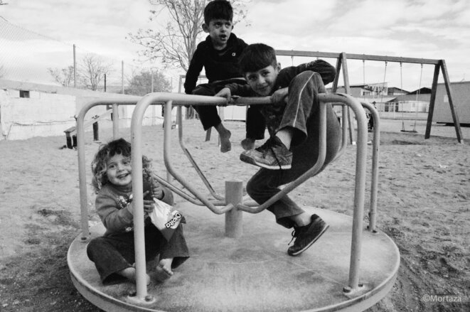 Skaramagas Refugee camp “an hour from Athens” with 3000 refugees /Jan 2017 © Mortaza Behboudi Skaramagas Refugee camp “an hour from Athens” with 3000 refugees /Jan 2017 © Mortaza Behboudi