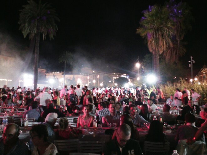 Le Festin Nissart du 1er septembre 2017 en cours de soirée © Didier CODANI Le Festin Nissart du 1er septembre 2017 en cours de soirée © Didier CODANI