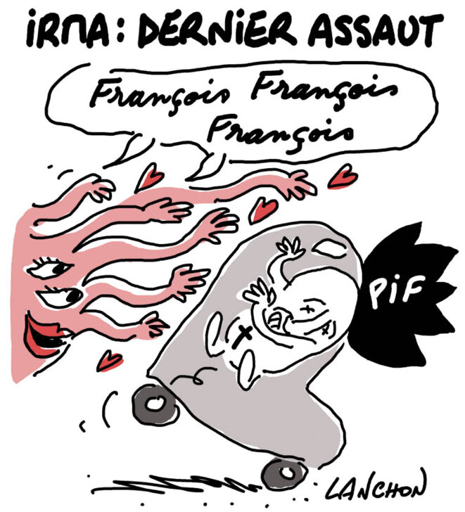 Accident de papamobile