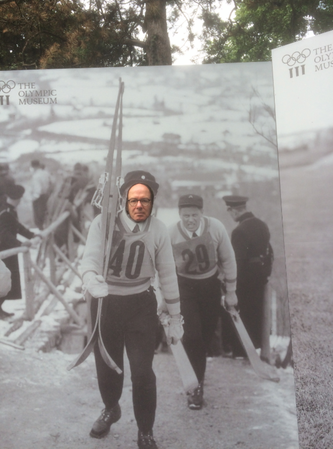 Au Musée olympique de Lausanne, été 2017... Au Musée olympique de Lausanne, été 2017...