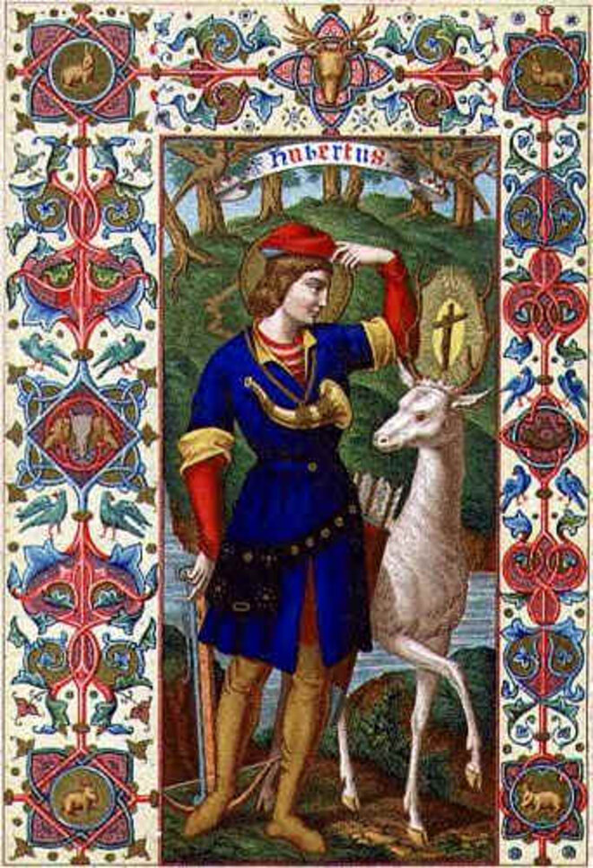 Saint Hubert, patron des chasseurs. Et Uber ? Saint Hubert, patron des chasseurs. Et Uber ?