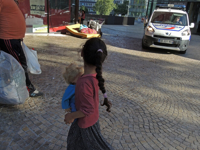 Contre la politique d'exclusion des populations roms de France